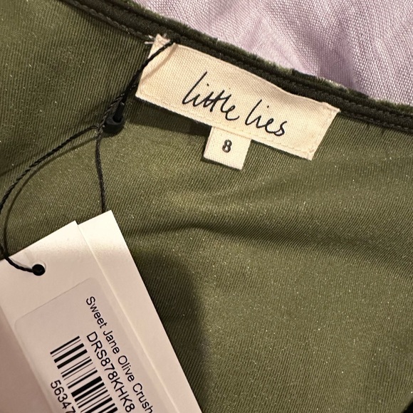 Little Lies Crushed Velvet Dress - Picture 8 of 9